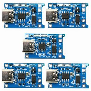 ماژول شارژر باتری مدل tp  4056 micro usb typec بسته 5 عددی