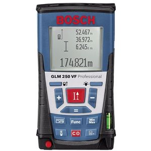 متر لیزری بوش مدل glm 250 vf + bt 150