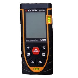 متر لیزری سندوی مدل sw m100 برد 100 متر
