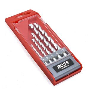 مته الماسه دیوار باس مدل  4 5 6 8 10mm مجموعه 5 عددی