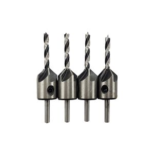 مته خزینه ولف کد wolf 0305 سایز 4 میلیمتر مجموعه 4 عددی