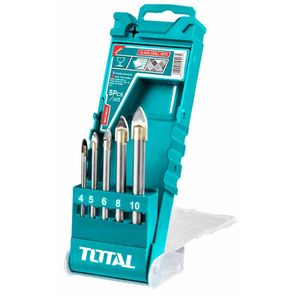 مته شیشه توتال مدل tacsd7256 مجموعه 5 عددی