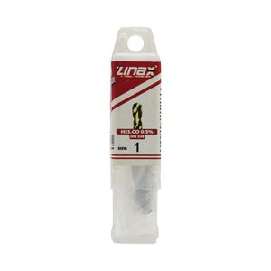 مته کبالت زیناکس کد yp hss din338 1mm سایز 1 میلی متر مجموعه 10 عددی