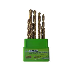 مجموعه 10 عددی مته آهن سیلور مدل gt bt10