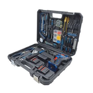 مجموعه 100 عددی دریل شارژی چکشی باس مدل bs101_1 کد 02