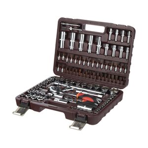 مجموعه 108 عددی آچار و سری بکس و پیچ گوشتی اسرانوی مدل a1 dx108 mr1