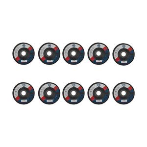 مجموعه 10عددی سنباده فلاپ دیسک مدل z80 11522