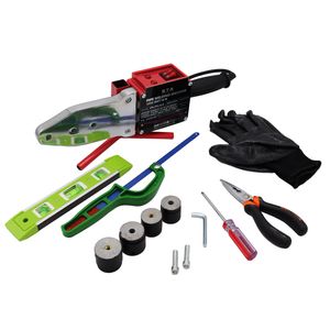 مجموعه 11 عددی دستگاه جوش لوله سبز اس تی ای مدل ypsta 2000w
