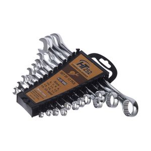 مجموعه 12 عددی آچار یکسر تخت یکسر رینگی اچ تی مدل ht 250