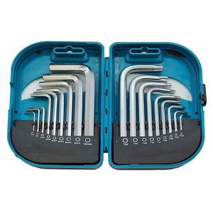 مجموعه 18 عددی آچار آلن و ستاره ای نولان مدل cr v6150
