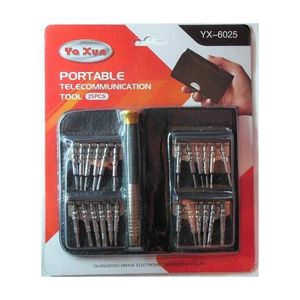 مجموعه 25 عددی سری پیچ گوشتی یاکسون مدل yx 6025