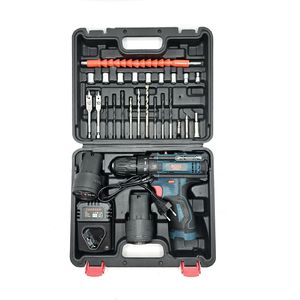 مجموعه 26 عددی دریل پیچ گوشتی شارژی صنعتی باس مدل bs1218v