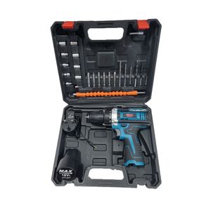 مجموعه 27 تایی دریل پیچ گوشتی شارژی باس مدل 18v single battery