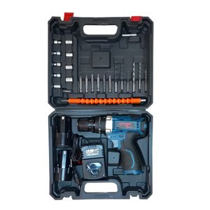 مجموعه 28 عددی دریل پیچ گوشتی شارژی چکشی آمازون مدل dv18v