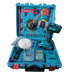 مجموعه 28 عددی دریل پیچ گوشتی چکشی شارژی  مدل asr 028