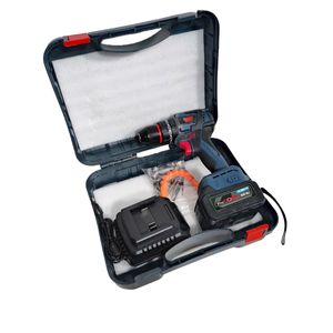 مجموعه 28 عددی دریل چکشی شارژی باس مدل brushless 88volt  signle