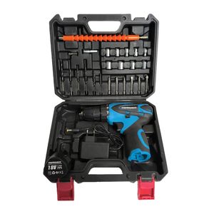 مجموعه 28 عددی پیچ گوشتی شارژی پاورمکس مدل 18v single battery