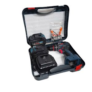 مجموعه 29 عددی دریل چکشی شارژی باس مدل brushless 88volt dual