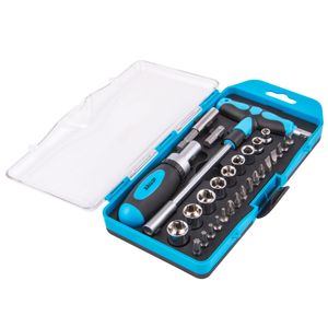 مجموعه 29 عددی سری پیچ گوشتی و بکس اکتیو مدل ac6129sa