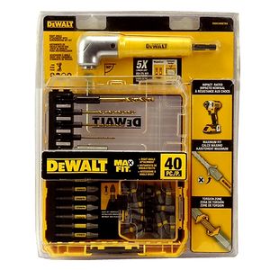 مجموعه 40 عددی رابط مته و سری پیچ گوشتی دیوالت مدل dwac40setra
