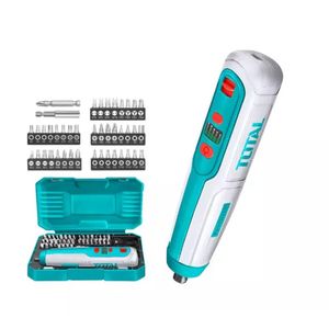 مجموعه 45 عددی پیچ گوشتی شارژی توتال مدل tsdli0403 4v