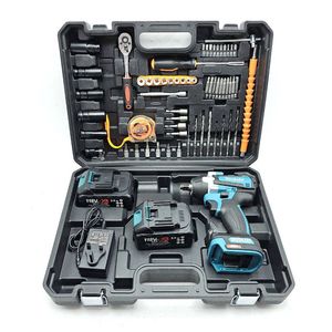 مجموعه 55 عددی آچار بکس شارژی ماکیتا مدل makita 118v