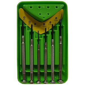 مجموعه 6 عددی پیچ گوشتی ساعتی مدل yp06