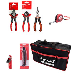 مجموعه 7 عددی ابزار دستی رونیکس مدل roni tools 002
