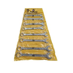 مجموعه 8 عددی آچار یک سر تخت یک سر رینگی دیاموند مدل 8p