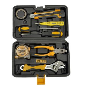 مجموعه 9 عددی ابزار دستی دلیکسی مدل dlx9pc