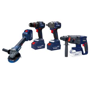 مجموعه بتن‌کن پیچگوشتی فرز و بکس براشلس اکتیو مدل ac 3224bl