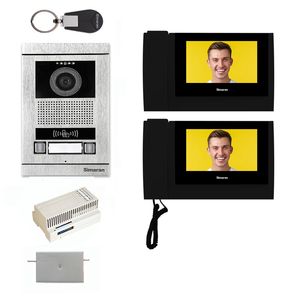 مجموعه دربازکن سیماران مدل 78m100 wifi   vfbc2d_n  دو واحدی مجموعه 5 عددی