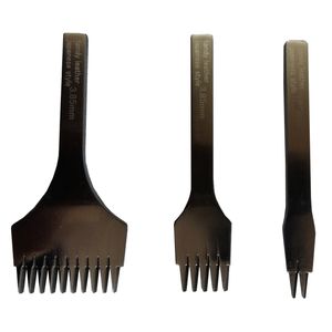 مجموعه سه عددی سنبه اریپ زن چرم دوزی مدل tandy leather