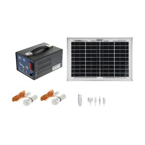 مجموعه پنل خورشیدی جی اچ سولار مدلar p10w توان 10 وات