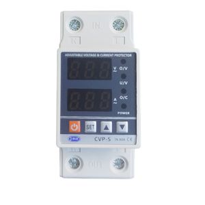 محافظ ولتاژ و جریان تک فاز دیجیتال 80 آمپر جی بی اچ مدل jbh_cvp s_1ph_80a بسته دو عددی