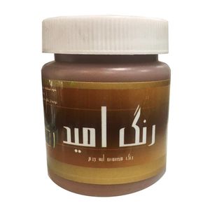 محلول رنگ سفید لبه چرم امید مدل o wht100 حجم 100 میلی لیتر