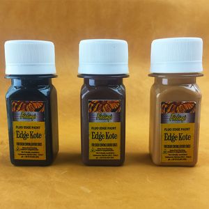 محلول رنگ لبه چرم مدل 3x ek20 سه بسته 40 گرمی