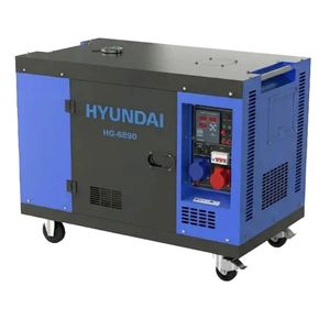 موتور برق دیزلی 12 اسب بخار هیوندای مدل hg 6890