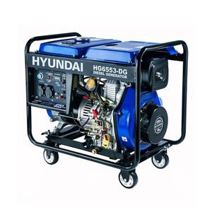 موتور برق دیزلی هیوندای مدل hg6553 dg