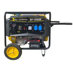 موتور برق سان پاور مدل sp 10500e 7.5kw استارتی چرخدار