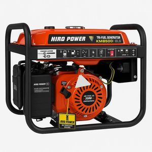 موتور برق گازسوز 7 اسب بخار هیرو پاور مدل km8500+gln