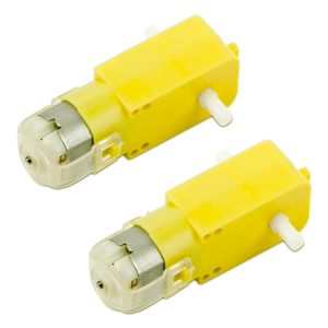 موتور گیربکس مدل 250rpm 3 6v بسته 2 عددی