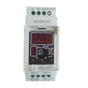 مولتی تایمر دیجیتال شیوا امواج مدل mtjn 15m کد 14jn12 بسته دو عددی