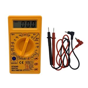مولتی متر دیجیتال 10 آمپر باس مدل dt830d