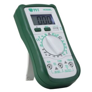 مولتی متر دیجیتال 10آمپر بست مدل vc830l