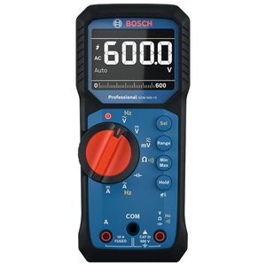 مولتی متر دیجیتال 600 ولت بوش مدل حرفه ای کد gdm 600 15 cat lll 600v