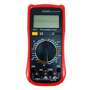 مولتی متر دیجیتال مدل vl9205 به همراه 2 عدد باتری کتابی