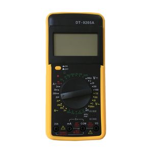 مولتی متر مدل dt9205a کد 09876