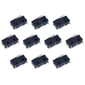 میکرو سوئیچ اهرم دار مدل 5a 125 250v بسته 10 عددی