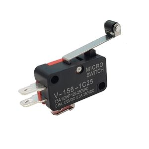 میکرو سوئیچ اهرم دار مدل v 156 1c25.15a